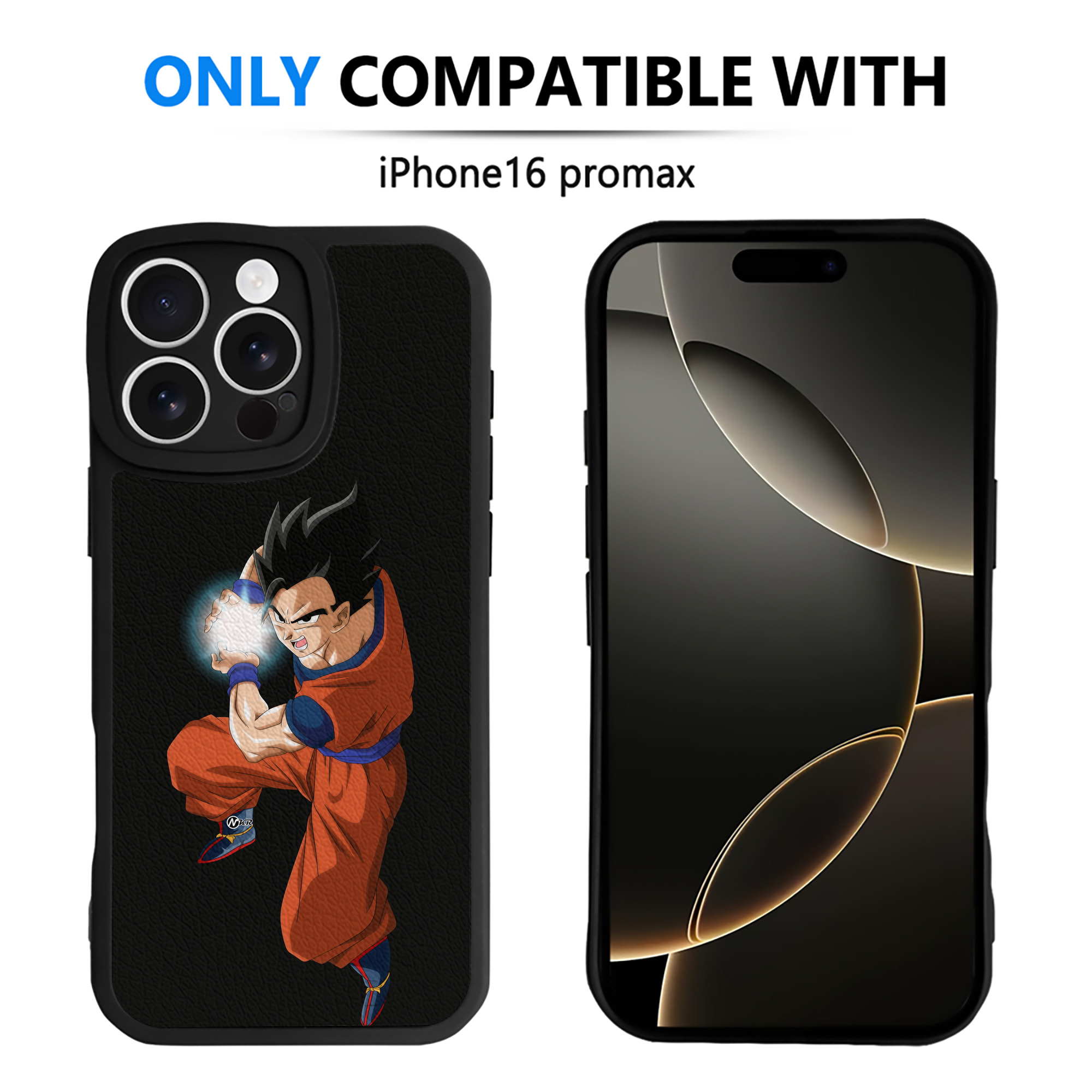 （画像用） ドラゴンボール 孫 悟飯（そんごはん）DRAGON BALL Son Gohan 【iPhone 16シリーズ対応】シリコンスマホケース（レザー調） 材質：シリコン